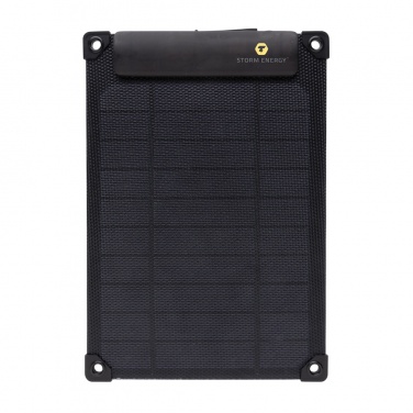 Logo trade promotional merchandise picture of: Solarpulse rplastic portable solar panel 5W