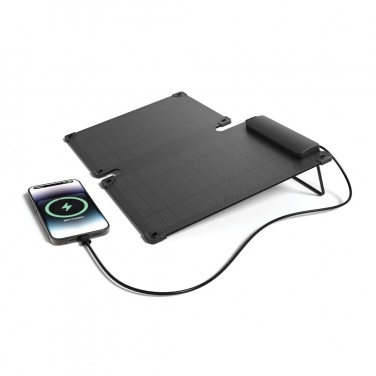 Logo trade promotional products image of: Solarpulse rplastic portable Solar panel 10W