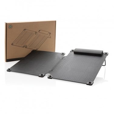 Logo trade corporate gift photo of: Solarpulse rplastic portable Solar panel 10W