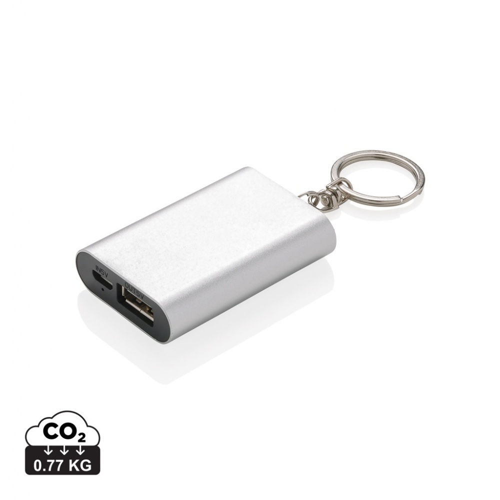 Logotrade promotional giveaway image of: 1.000 mAh keychain powerbank