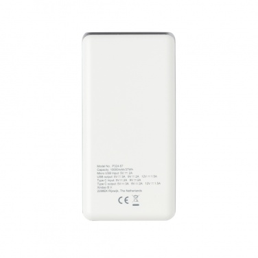 Logotrade promotional items photo of: Ultra fast 10.000 mAh powerbank with PD