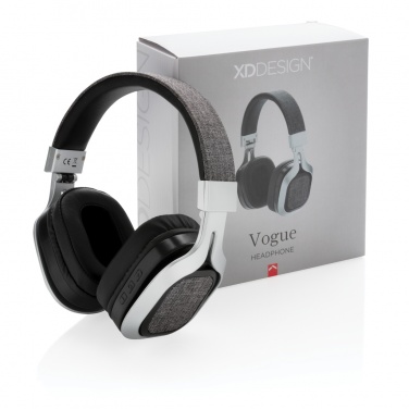 Logo trade promotional giveaways picture of: Vogue Headphone