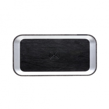 Logo trade promotional item photo of: Vogue wireless charging speaker