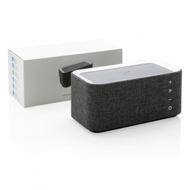 Logotrade corporate gift picture of: Vogue wireless charging speaker