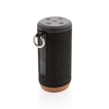 Logo trade promotional giveaways image of: Baia 10W wireless speaker, cork