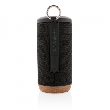 Logo trade promotional products picture of: Baia 10W wireless speaker, cork