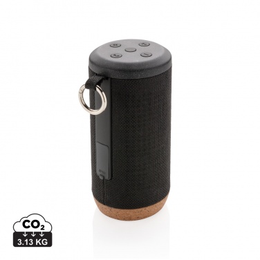 Logotrade promotional item image of: Baia 10W wireless speaker, cork