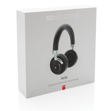 Logo trade promotional giveaways image of: Aria Wireless Comfort Headphones