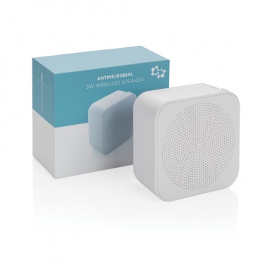 Logo trade promotional items picture of: 3W antimicrobial wireless speaker