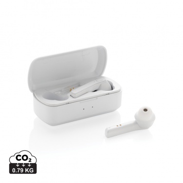 Logotrade promotional product picture of: Free Flow TWS earbuds in charging case