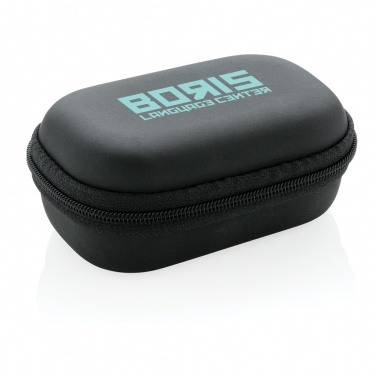 Logo trade promotional products picture of: TWS sport earbuds in charging case