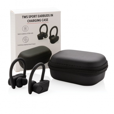 Logotrade corporate gift image of: TWS sport earbuds in charging case