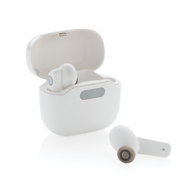 Logotrade advertising products photo of: TWS earbuds in UV-C sterilising charging case