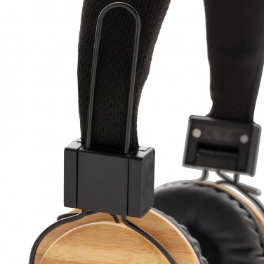 Logotrade promotional giveaway picture of: Bamboo wireless headphone