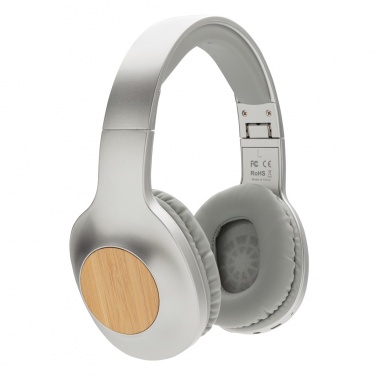 Logotrade advertising products photo of: Dakota Bamboo wireless headphone