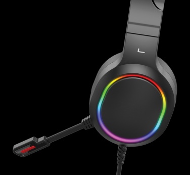 Logo trade promotional products image of: RGB gaming headset