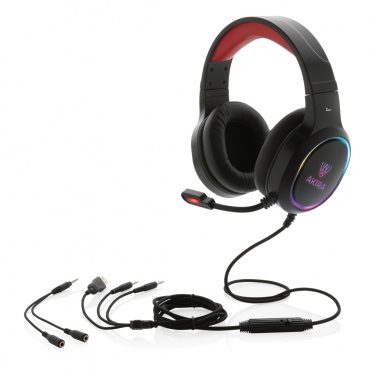 Logo trade promotional merchandise photo of: RGB gaming headset