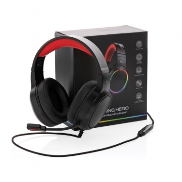 Logotrade promotional gift picture of: RGB gaming headset