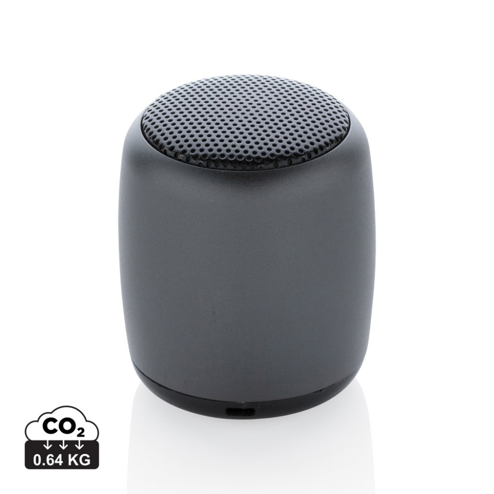 Logo trade promotional merchandise image of: Mini aluminium wireless speaker