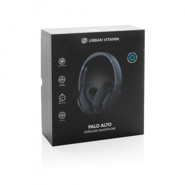 Logo trade promotional giveaway photo of: Urban Vitamin Palo Alto RCS rplastic headphone