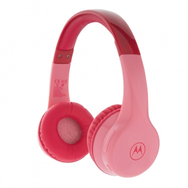 Logo trade promotional giveaways image of: Motorola JR 300 kids wireless safety headphone