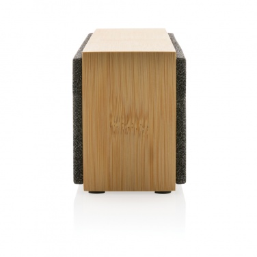 Logotrade advertising products photo of: Wynn 10W bamboo wireless speaker