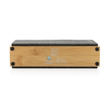 Logo trade promotional product photo of: Wynn 10W bamboo wireless speaker