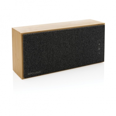 Logotrade promotional giveaway image of: Wynn 20W bamboo wireless speaker