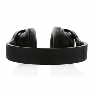 Logo trade promotional products picture of: RCS and bamboo Elite Foldable wireless headphone