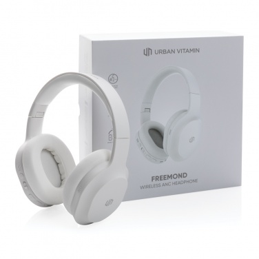 Logo trade promotional giveaways image of: Urban Vitamin Freemond wireless ANC headphone