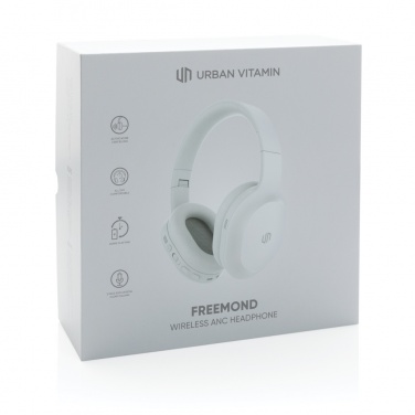 Logo trade promotional merchandise picture of: Urban Vitamin Freemond wireless ANC headphone