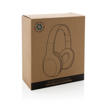 Logotrade promotional giveaway picture of: RCS recycled plastic JAM wireless headphone