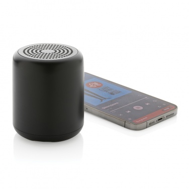 Logo trade promotional items image of: RCS certified recycled plastic 5W Wireless speaker