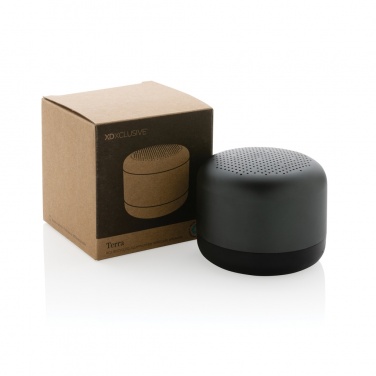 Logo trade promotional products picture of: Terra RCS recycled aluminium 5W wireless speaker