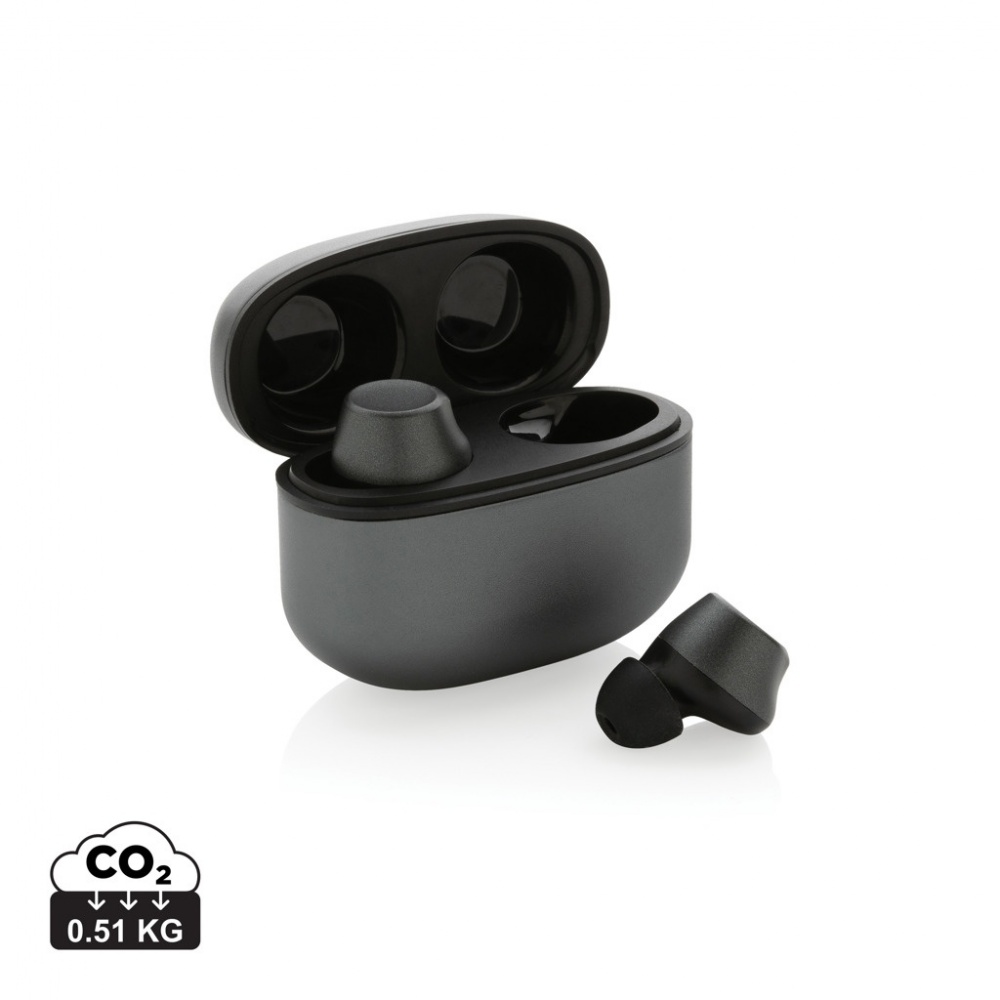 Logotrade corporate gifts photo of: Terra RCS recycled aluminium wireless earbuds