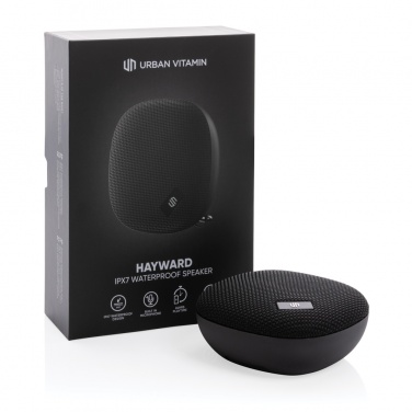 Logo trade promotional giveaway photo of: Urban Vitamin Hayward IPX7 waterproof 5W speaker