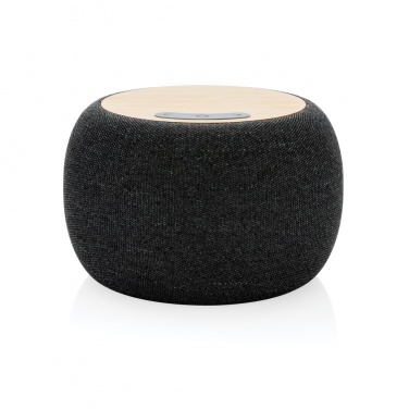 Logotrade promotional item picture of: RCS Rplastic/PET and bamboo 5W speaker