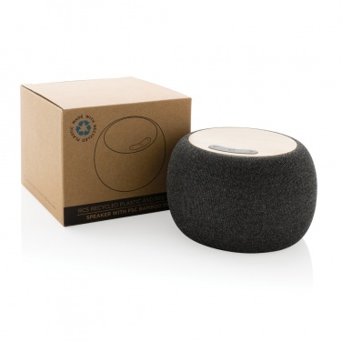 Logotrade corporate gifts photo of: RCS Rplastic/PET and bamboo 5W speaker