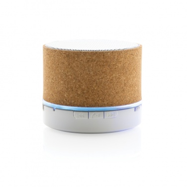 Logo trade promotional giveaways picture of: Cork 3W wireless speaker