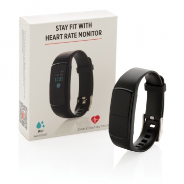 Logo trade promotional items image of: Stay Fit with heart rate monitor