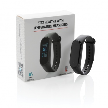 Logo trade promotional product photo of: Stay Healthy Bracelet Thermometer