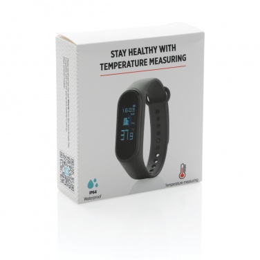 Logo trade promotional giveaway photo of: Stay Healthy Bracelet Thermometer