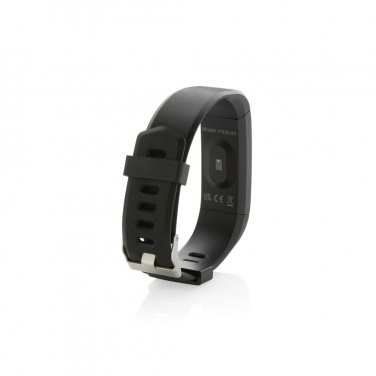 Logo trade promotional giveaways picture of: RCS recycled TPU Sense Fit with heart rate monitor