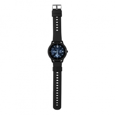 Logo trade promotional merchandise photo of: Swiss Peak RCS recycled TPU Watch