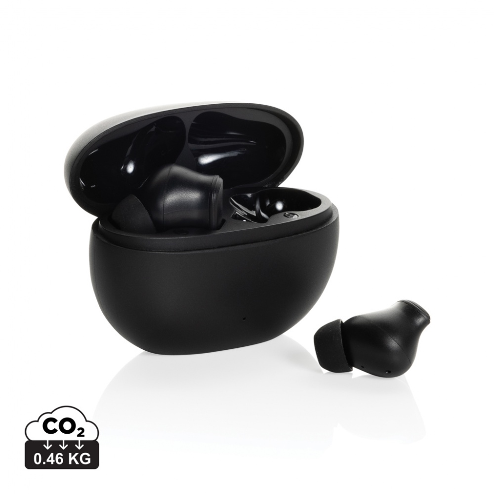 Logotrade promotional item image of: Prolink RCS recycled plastic hybrid ANC/ENC earbud