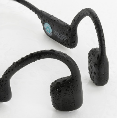 Logo trade promotional giveaway photo of: Urban Vitamin Glendale RCS rplastic air conductive headphone