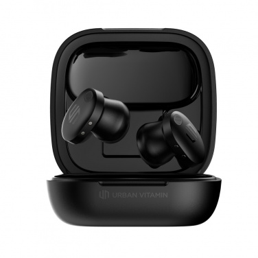 Logo trade promotional giveaway photo of: Lakewood RCS recycled and repairable wireless earbuds