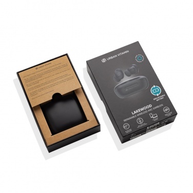 Logotrade promotional products photo of: Lakewood RCS recycled and repairable wireless earbuds