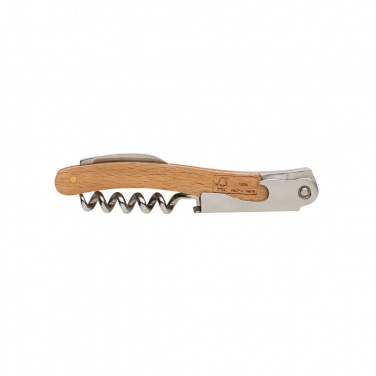 Logo trade promotional items picture of: Wooden Corkscrew