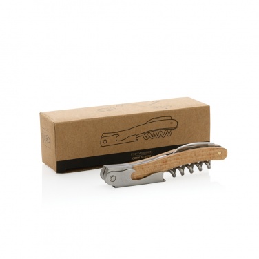 Logotrade promotional merchandise image of: Wooden Corkscrew